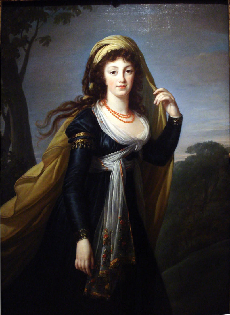 Porträtt av Thérèse, grevinna Kinsky - Élisabeth Vigée Le Brun