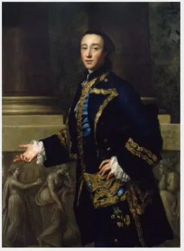 Porträtt av Thomas Conolly (1738-1803) - Anton Raphael Mengs