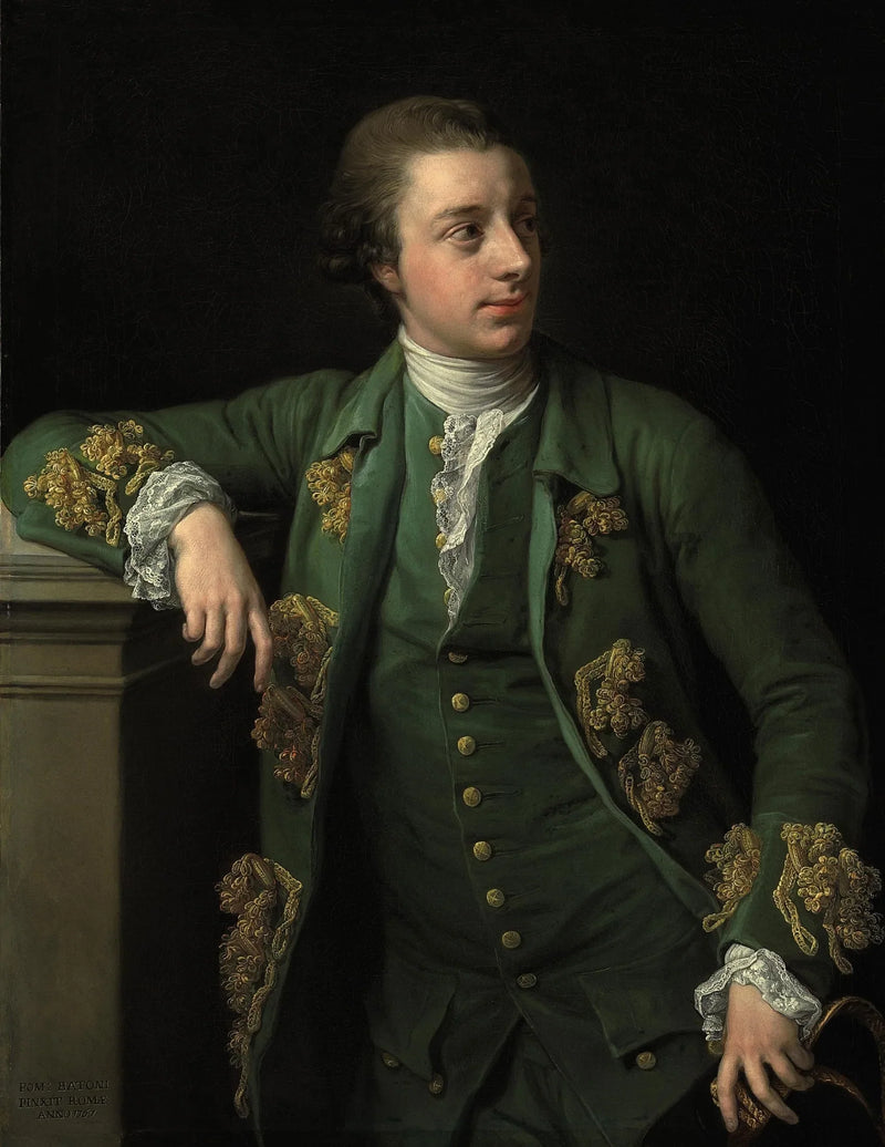Porträtt av Thomas Fortescue - Pompeo Batoni