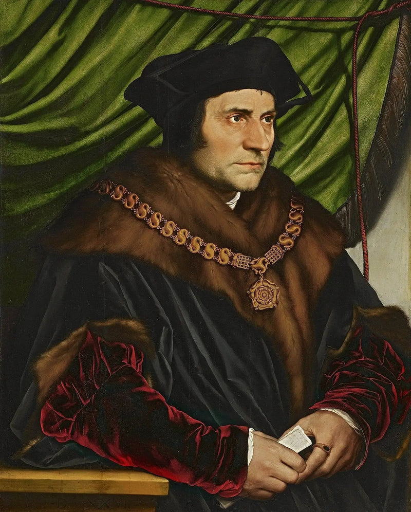 Porträtt av Thomas More - Hans Holbein den yngre