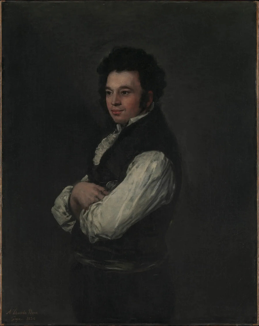 Porträtt av Tiburcio Pérez y Cuervo, arkitekten - Francisco de Goya