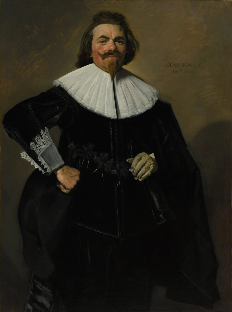 Porträtt av Tieleman Coq (1597-1672) - Frans Hals