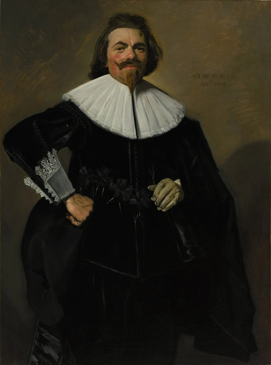 Porträtt av Tieleman Coq (1597-1672) - Frans Hals