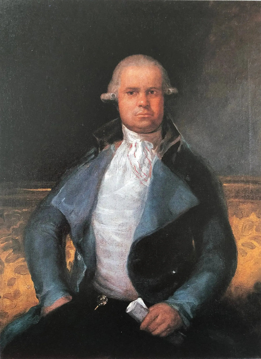 Porträtt av Tomás Pérez de Estala - Francisco de Goya