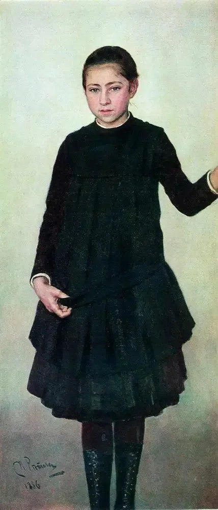 Porträtt av V. I. Repina - Ilya Repin