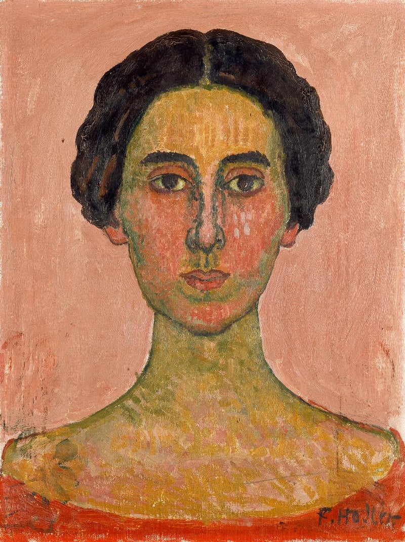 Porträtt av Valentine Godé-Darel - Ferdinand Hodler
