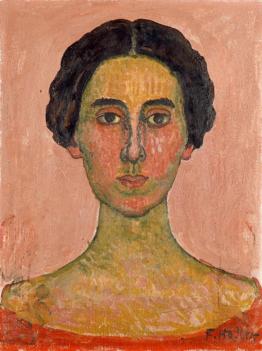 Porträtt av Valentine Godé-Darel - Ferdinand Hodler