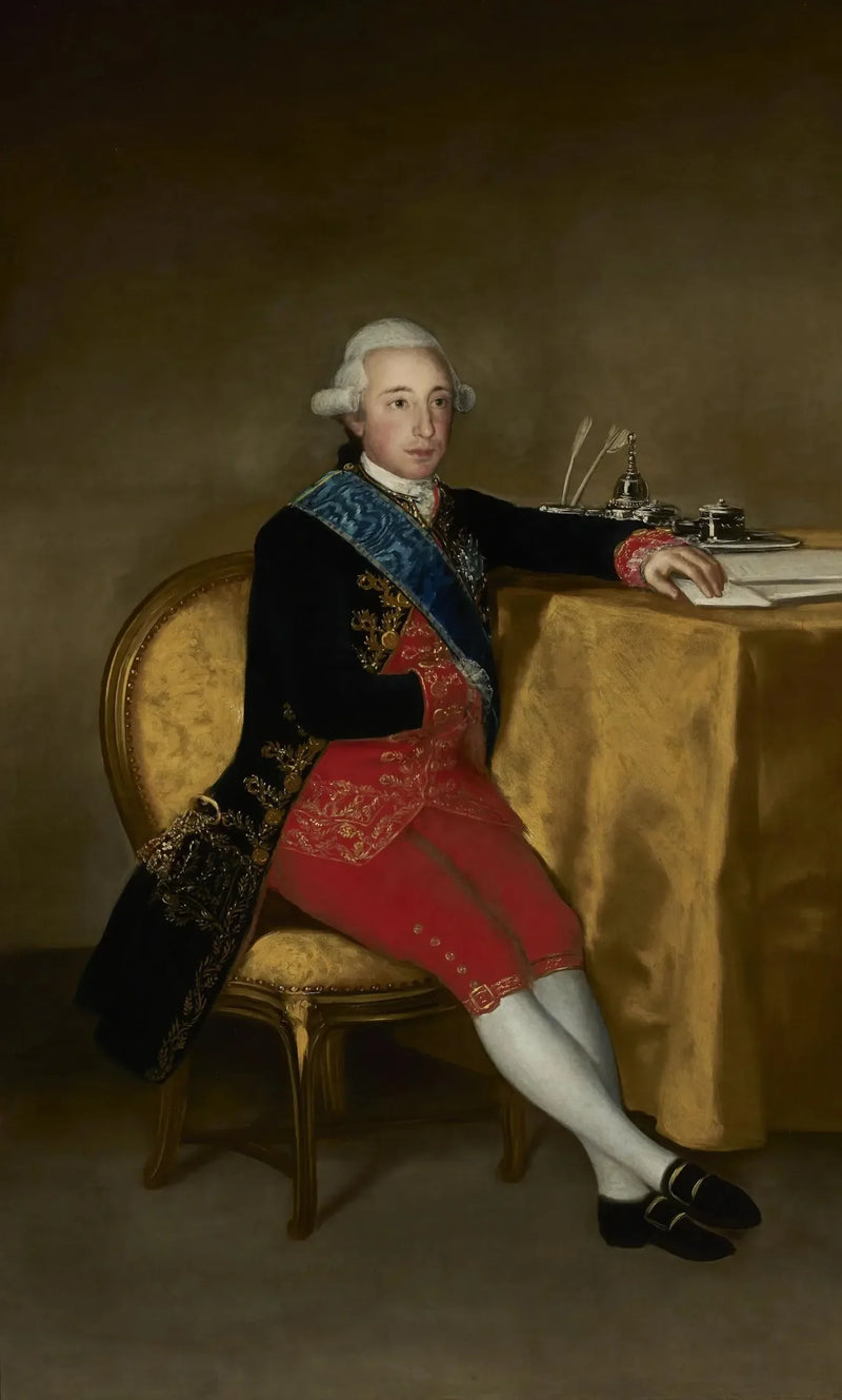 Porträtt av Vicente Joaquín Osorio de Moscoso - Francisco de Goya