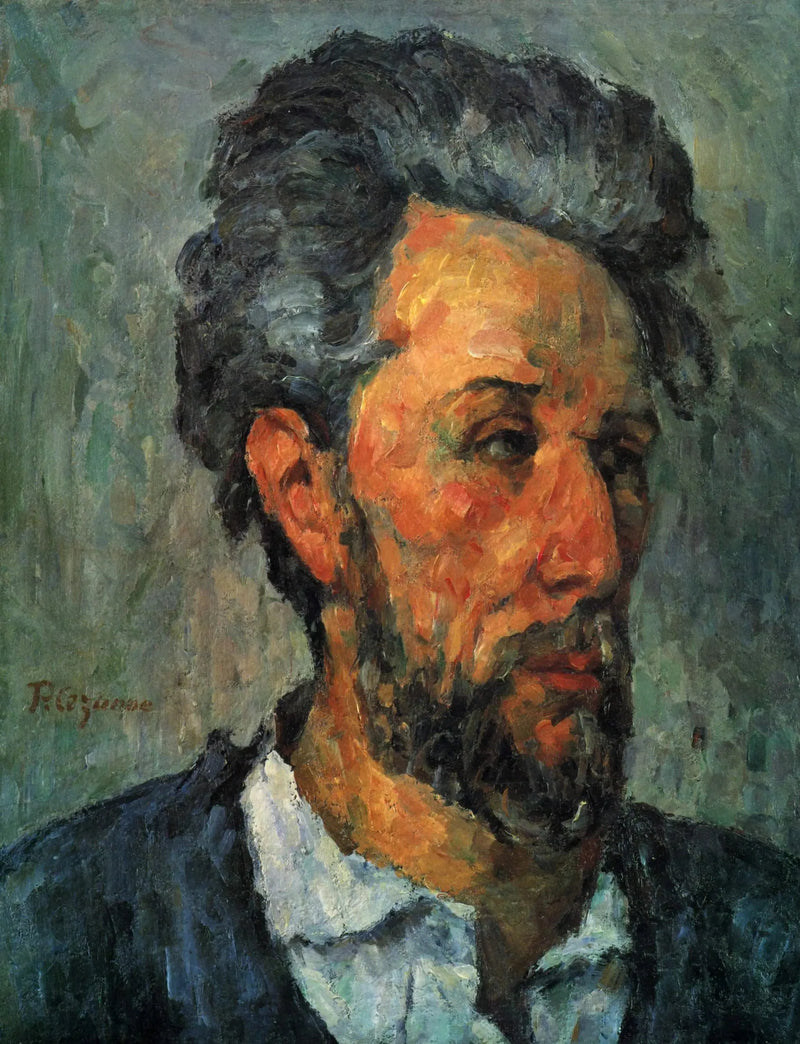 Porträtt av Victor Chocquet - Paul Cézanne