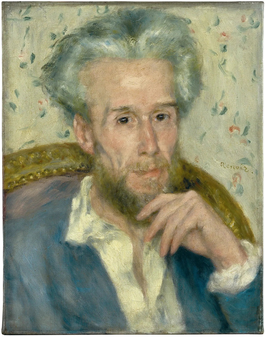 Porträtt av Victor Chocquet - Pierre-Auguste Renoir