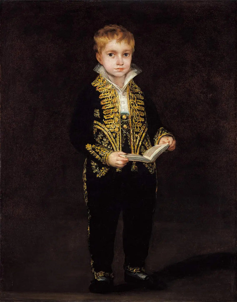 Porträtt av Victor Guye - Francisco de Goya