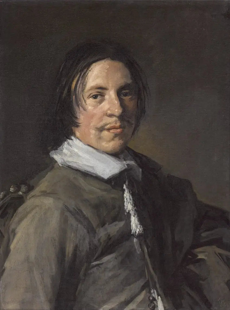 Porträtt av Vincent Laurensz van der Vinne - Frans Hals