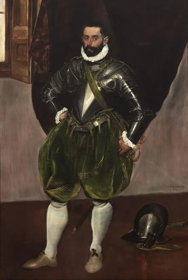 Porträtt av Vincenzo Anastagi - El Greco