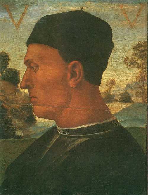 Porträtt av Vitellozzo Vitelli - Luca Signorelli