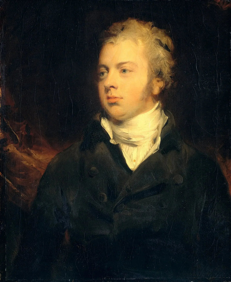 Porträtt av Willem Ferdinand Mogge Muilman, ordförande för Nederländernas centralbank - Thomas Lawrence