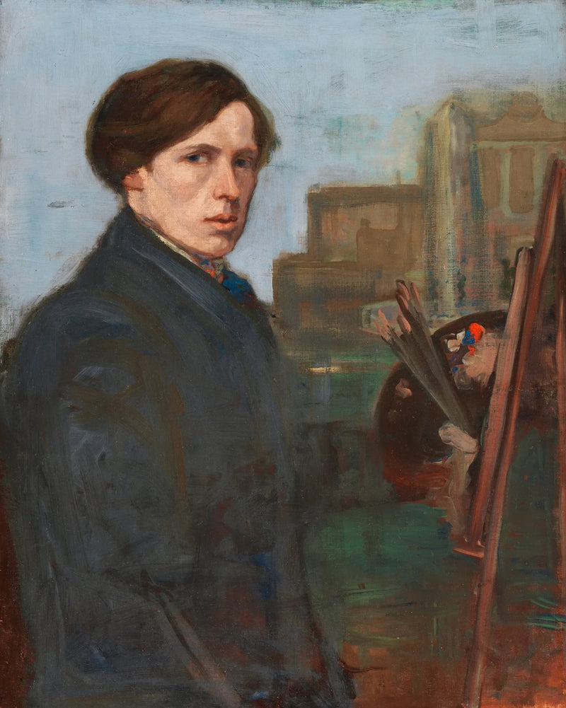 Porträtt av William Orpen (1878-1931), konstnär - Charles Conder