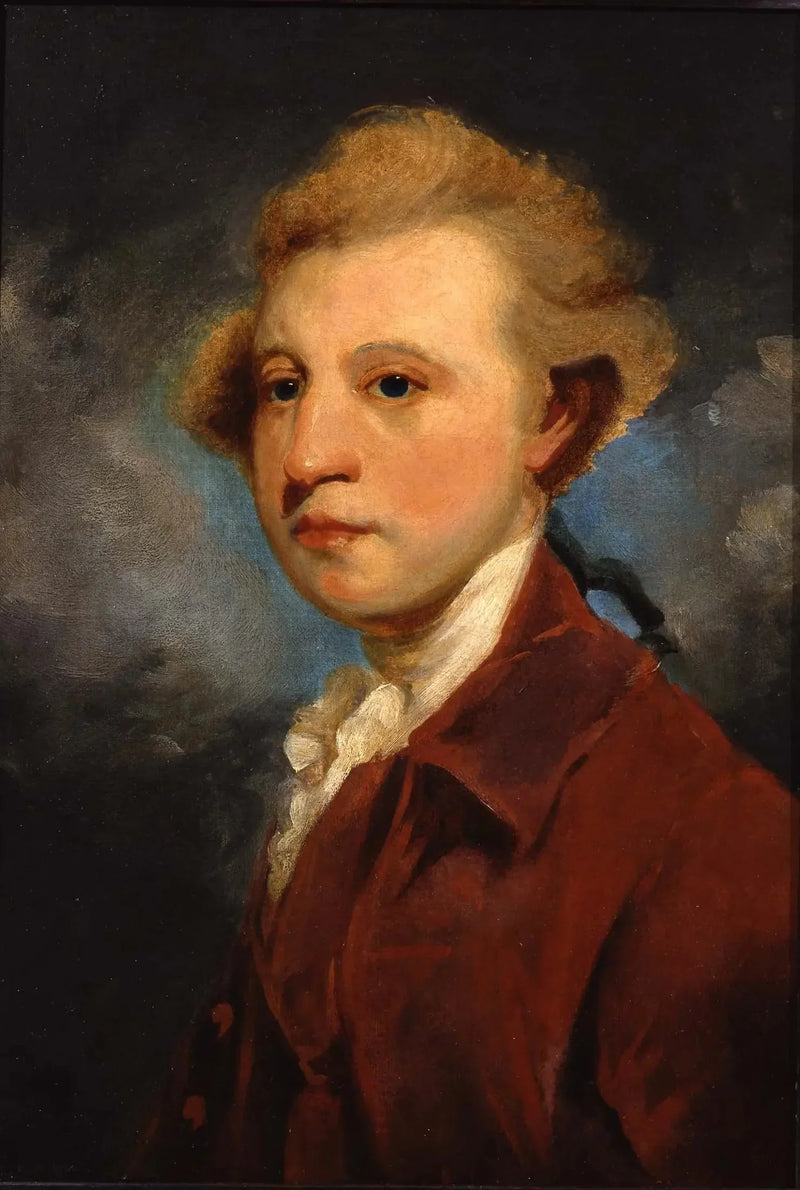 Porträtt av William Ponsonby, 2:a earl av Bessborough. - Joshua Reynolds