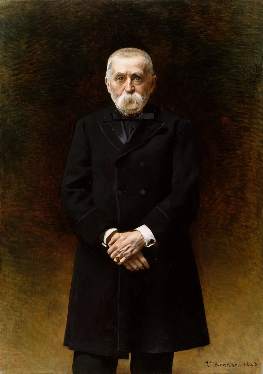 Porträtt av William T. Walters - Léon Bonnat