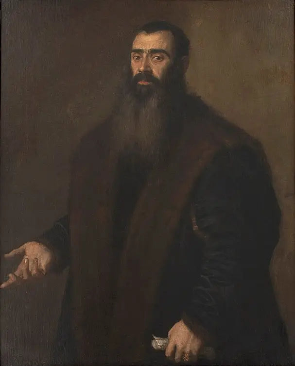 Porträtt av Willibald Imhoff - Titian