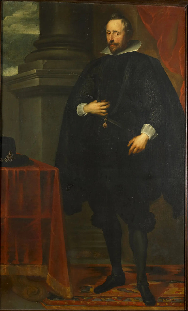 Porträtt av Wolfgang Wilhelm, palatin av Neuburg - Antoine van Dyck