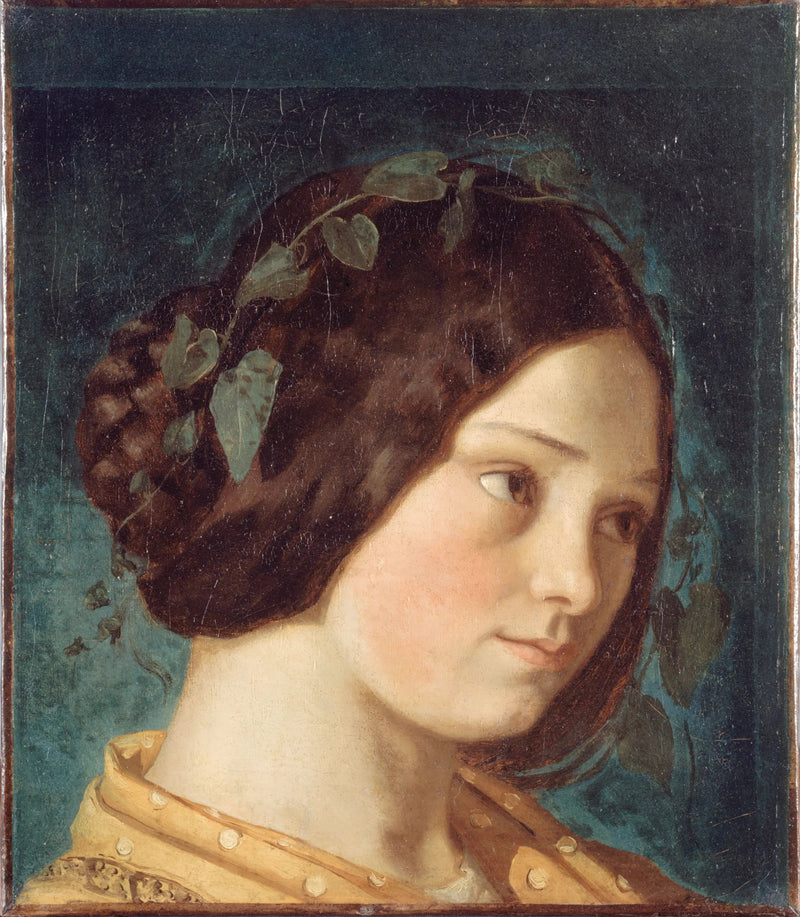Porträtt av Zélie Courbet - Gustave Courbet