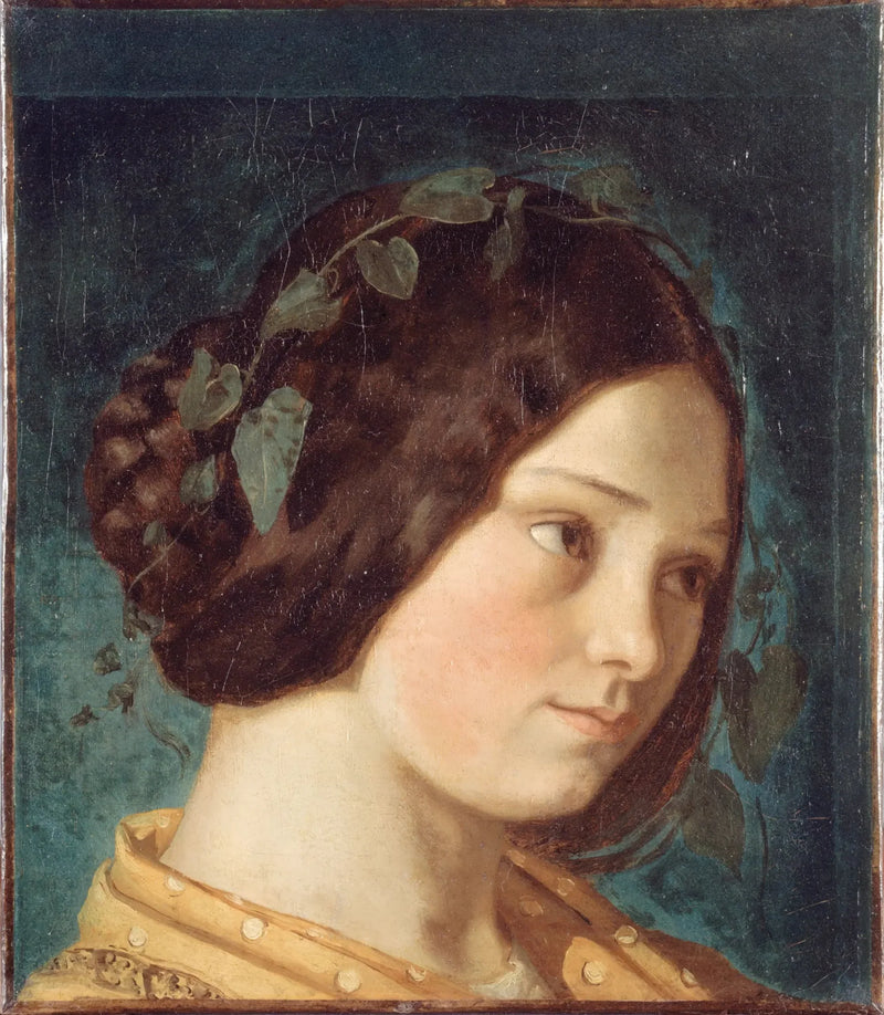 Porträtt av Zélie Courbet - Gustave Courbet