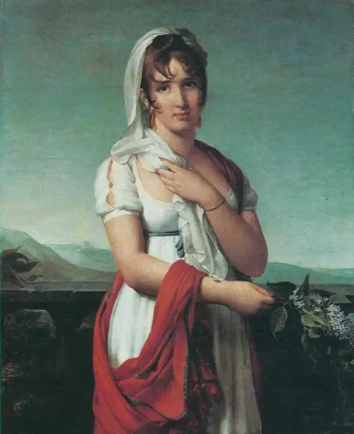 Porträtt av Zoé-Victoire du Cayla, född Talon - Marie-Guillemine Benoist