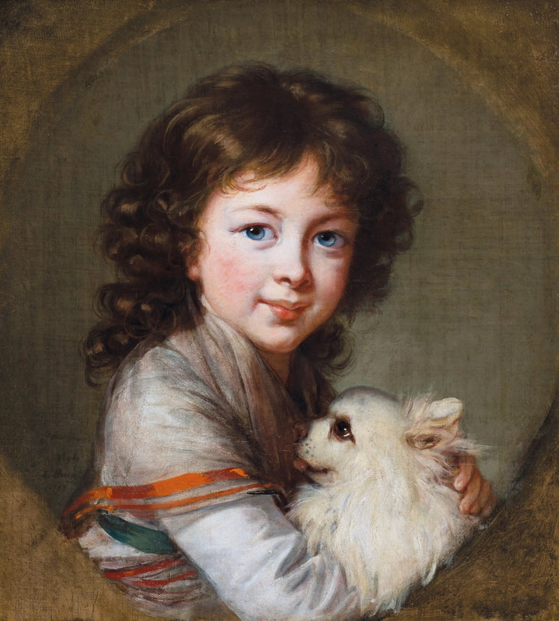 Porträtt av Elisabeth Isabella Mniszech - Élisabeth Vigée Le Brun