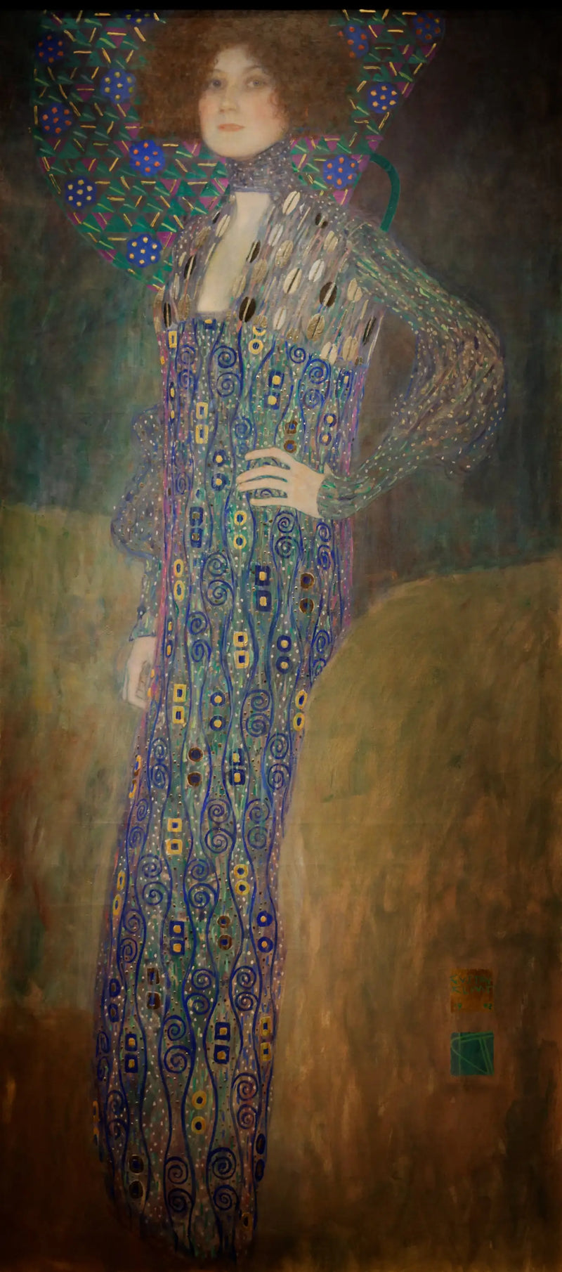 Porträtt av Emilie Flöge - Gustav Klimt