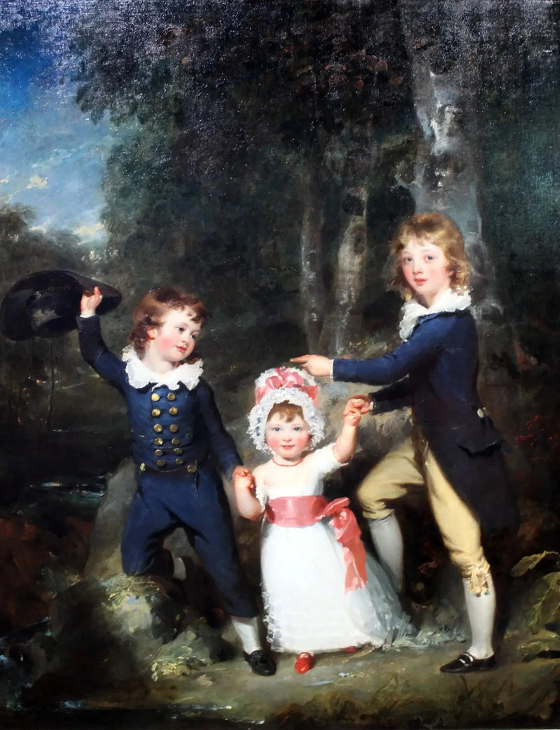 Porträtt av Lord George Cavendishs barn - Thomas Lawrence