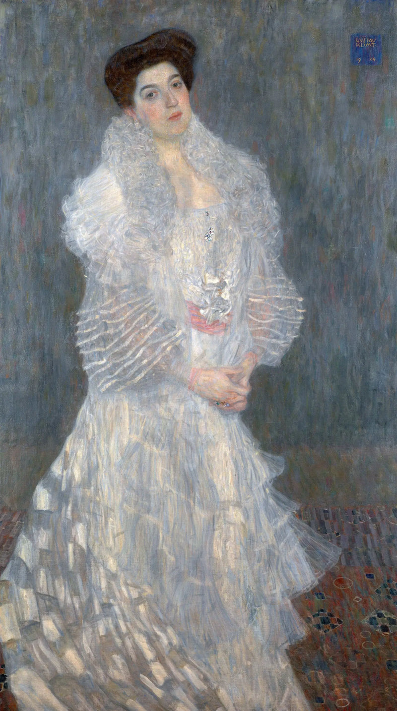 Porträtt av Hermine Gallia - Gustav Klimt