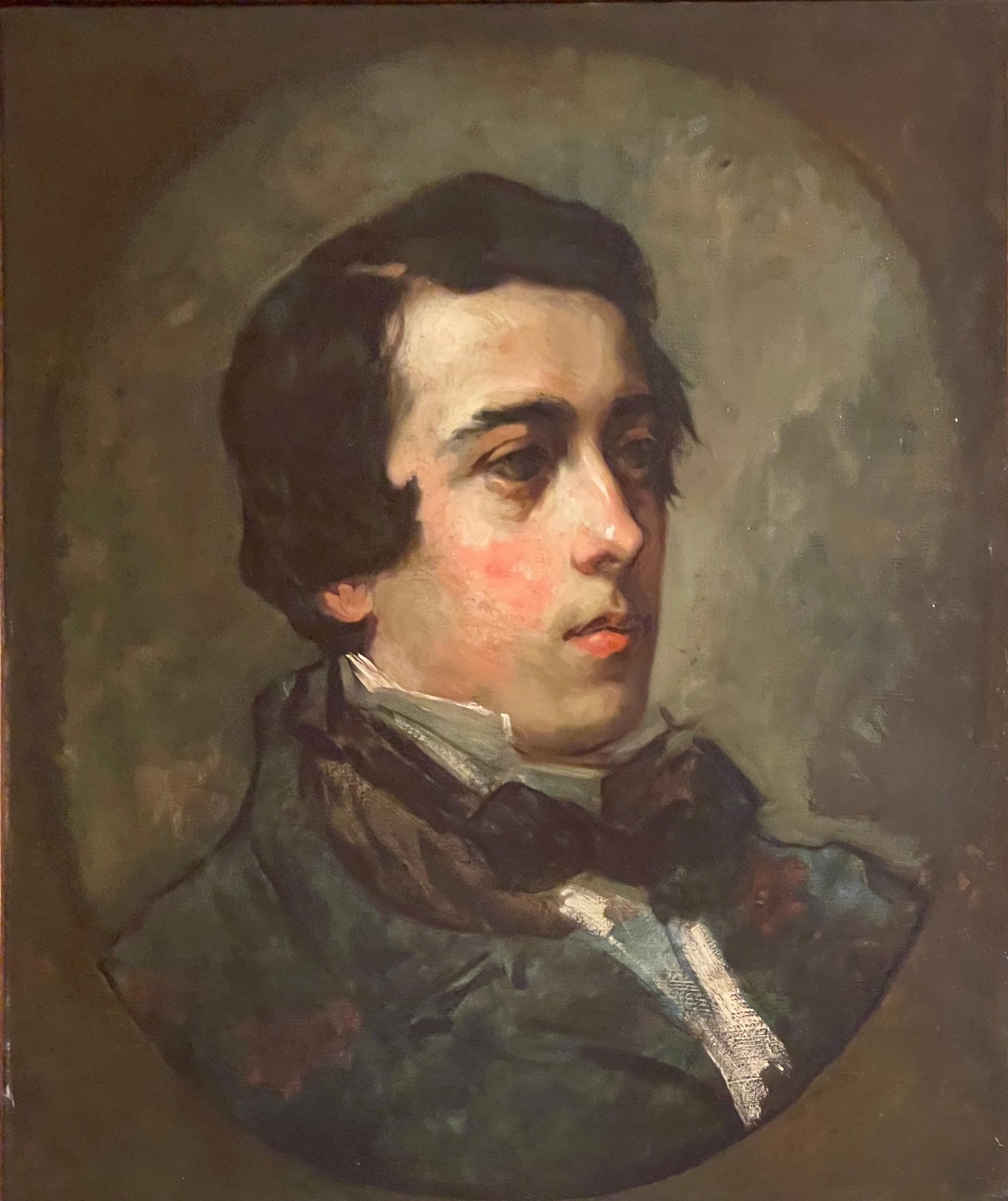 Portrait, dit de Degas - Thomas Couture image 1 reproduction de peinture à l’huile