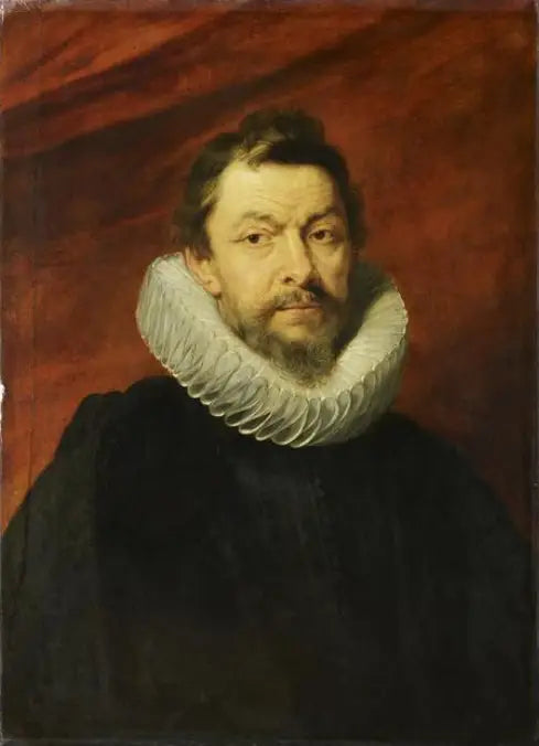 Porträtt av baron Henri de Vicq, Nederländernas ambassadör vid det franska hovet - Peter Paul Rubens