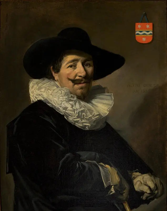 Porträtt av kaptenen Andries van Hoorn - Frans Hals