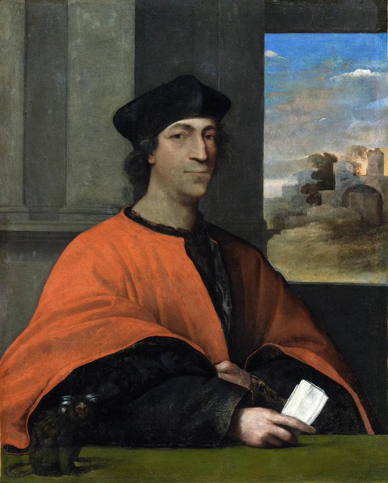 Porträtt av kardinalen Antonio Ciocchi del Monte (1461-1533) - Sebastiano del Piombo