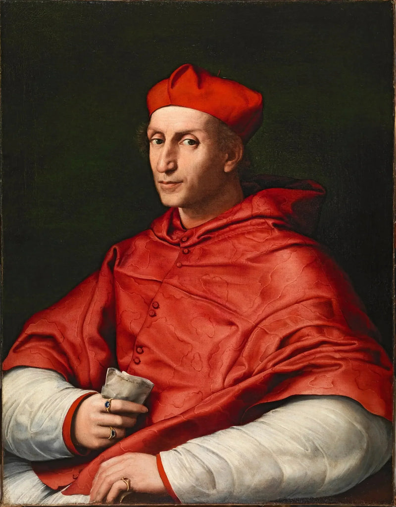 Porträtt av kardinal Bibbiena - Raphael Sanzio