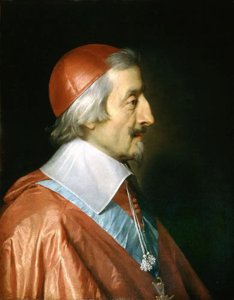 Porträtt av kardinal Richelieu - Philippe de Champaigne