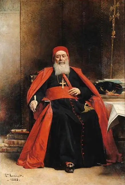 Porträtt av kardinal Lavigerie - Léon Bonnat