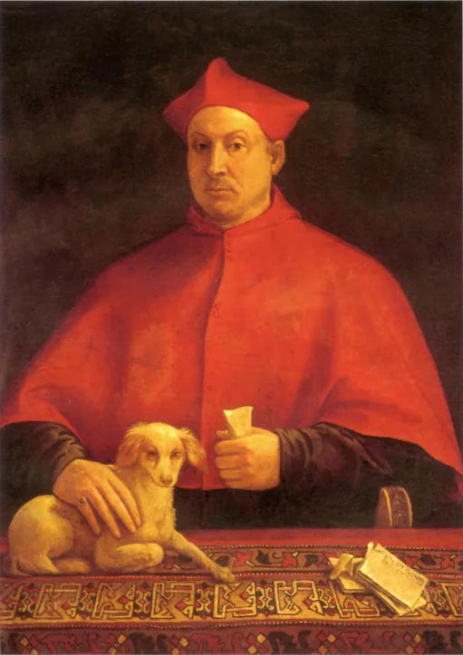 Porträtt av kardinalen Pompeo Colonna (1479-1532) - Sebastiano del Piombo