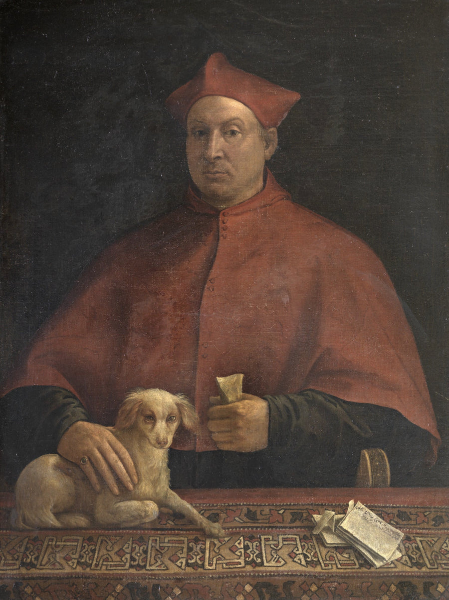 Porträtt av kardinalen Pompeo Colonna - Sebastiano del Piombo