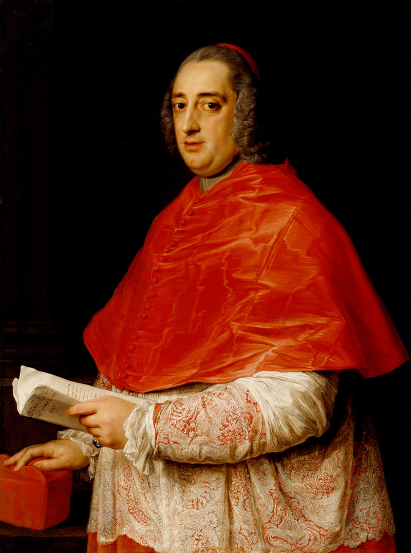 Porträtt av kardinalen Prospero Colonna di Sciarra - Pompeo Batoni
