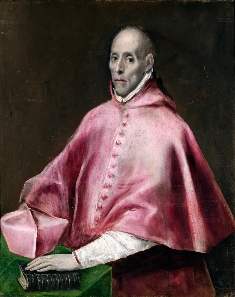 Porträtt av kardinal Tavera - El Greco