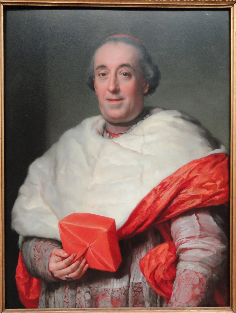 Porträtt av kardinal Zelada - Anton Raphael Mengs