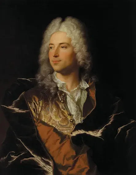 Porträtt av riddaren Lucas Schaub von Basel - Hyacinthe Rigaud