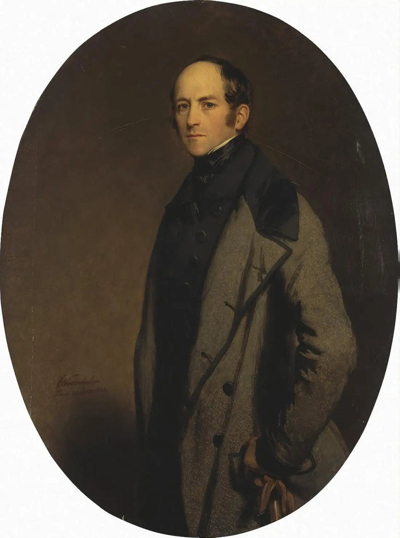 Porträtt av greve Alexeï Bobrinsky - Franz Xaver Winterhalter