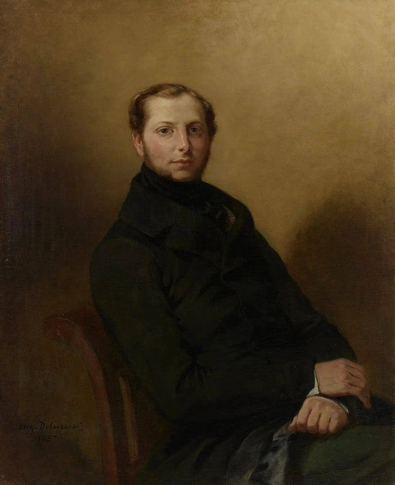 Porträtt av greven Charles de Mornay - Eugène Delacroix