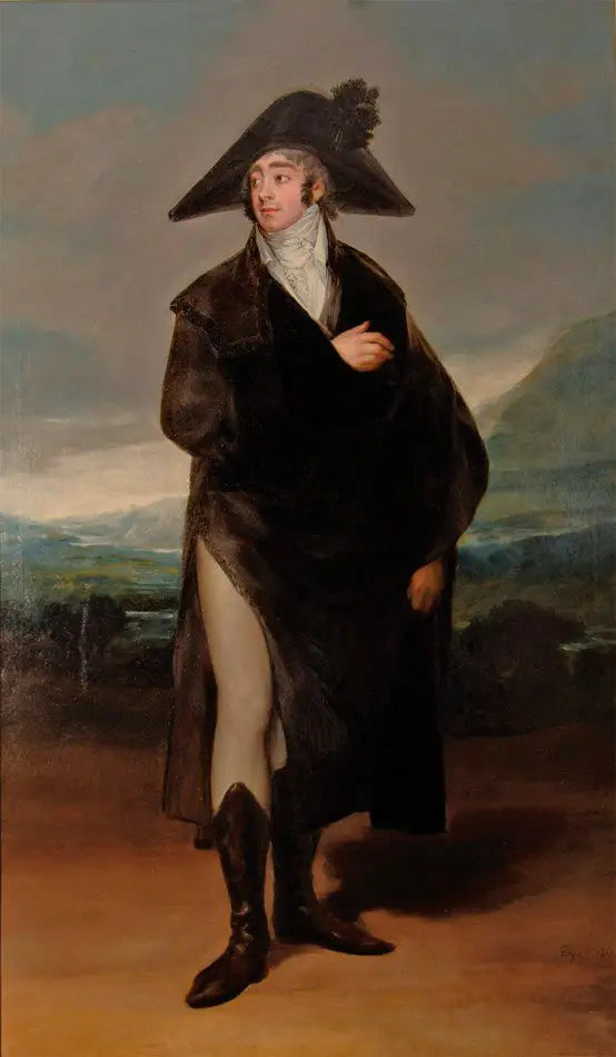 Porträtt av greven av Fernán Núñez - Francisco de Goya