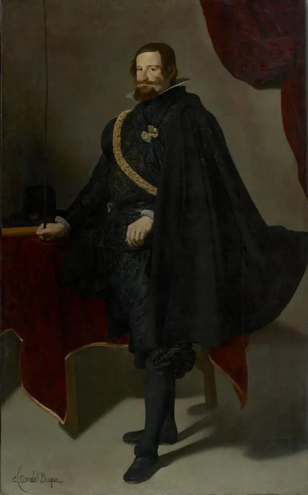 Porträtt av greve-duc d'Olivares - Diego Velázquez