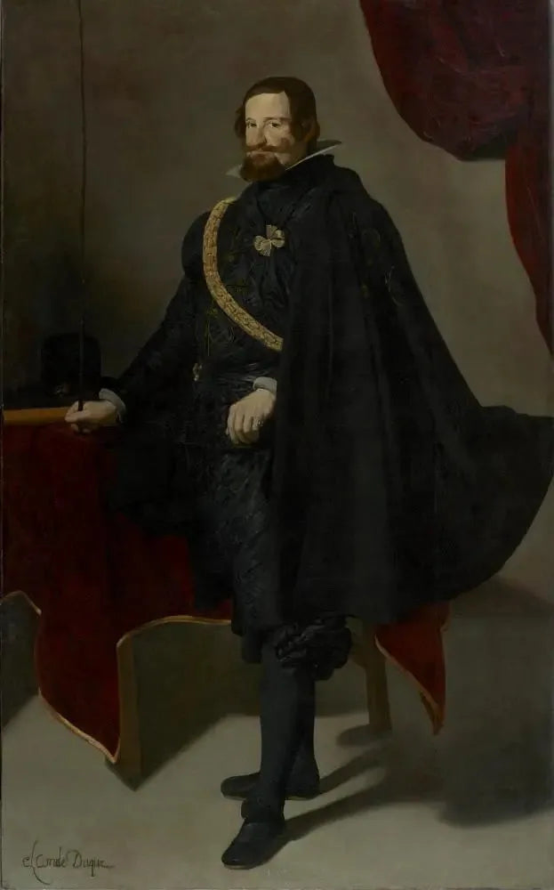 Porträtt av greve-duc d'Olivares - Diego Velázquez
