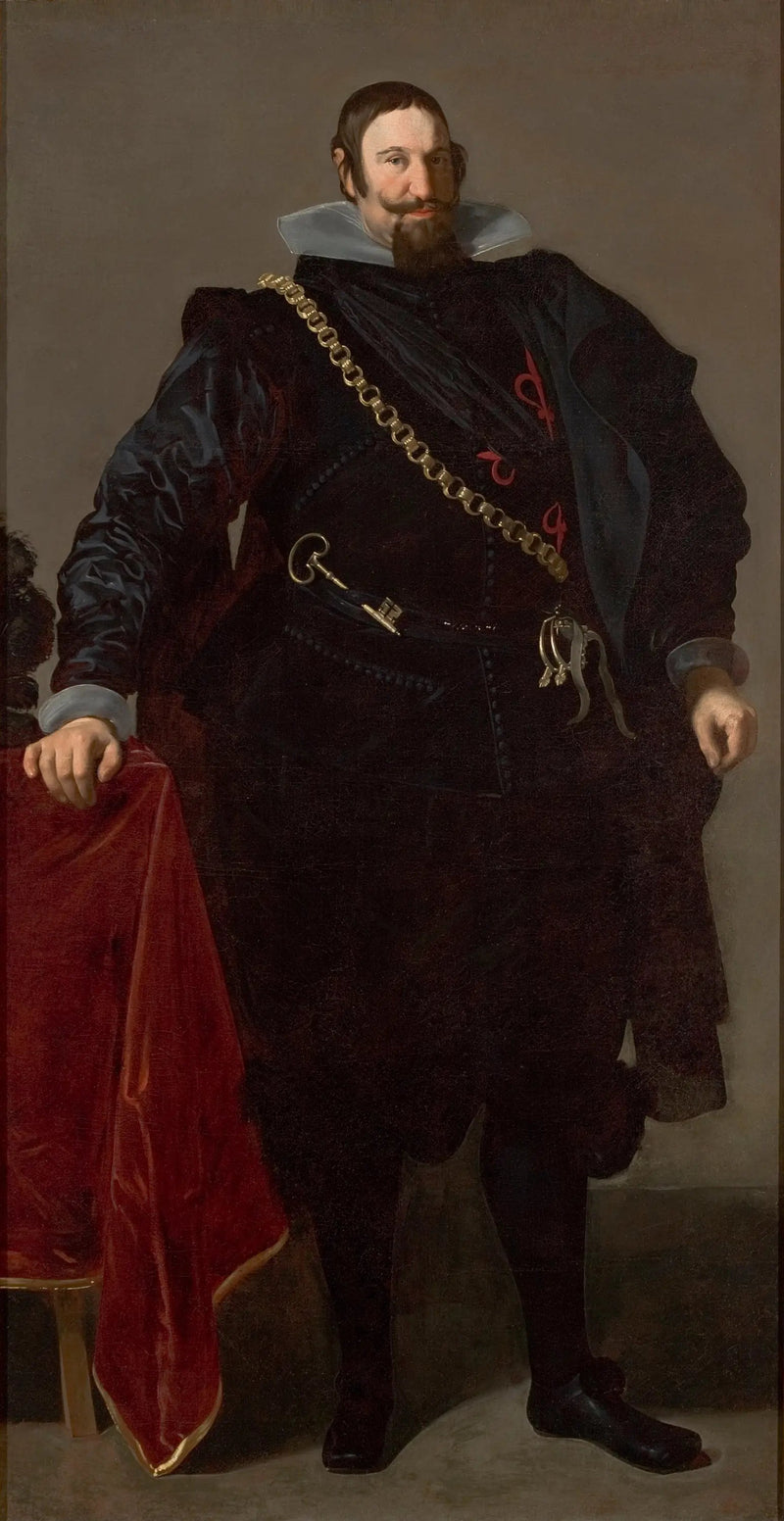 Porträtt av greve-duc d'Olivares - Diego Velázquez